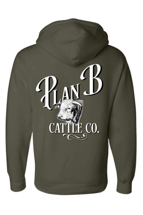 Plan B Cattle Co. - Heavy Unisex Hoodie - Adult