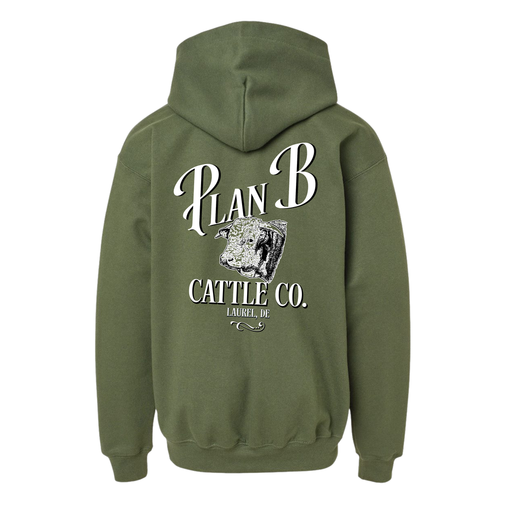 Plan B Cattle Co. - Heavy Unisex Hoodie - Youth