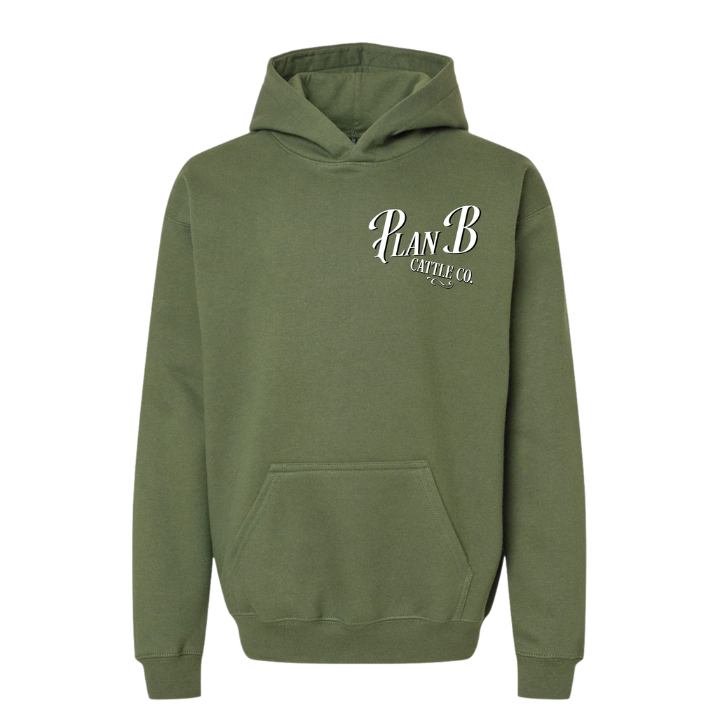 Plan B Cattle Co. - Heavy Unisex Hoodie - Youth